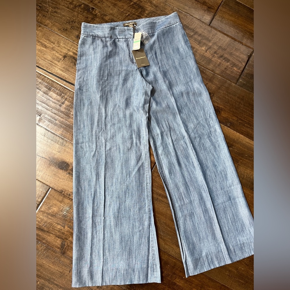 Tommy Bahama women’s NWT Larch Indigo Tencel® Trousers sz 8
